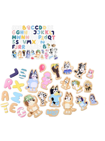 Bluey Magnetbuchstaben Universal in multicolor