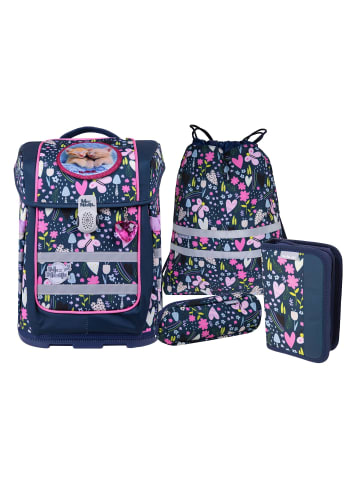 McNeill Ergo Compacto Schulranzen-Set 5-teilig in In the garden