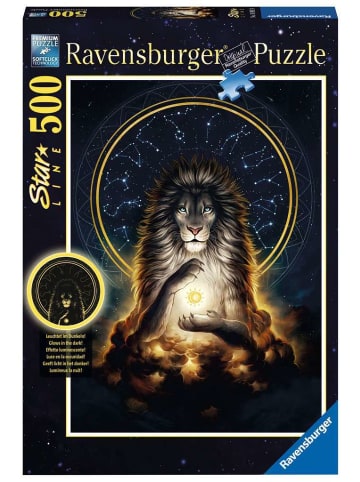 Ravensburger Puzzle 500 Teile Leuchtender Löwe Ab 10 Jahre in bunt