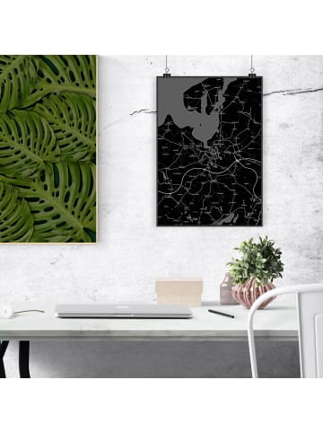 Mr. & Mrs. Panda Poster Wismar mit Spruch in Keine Angabe