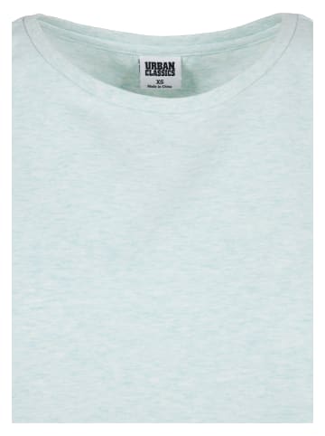 Urban Classics T-Shirt in aqua melange