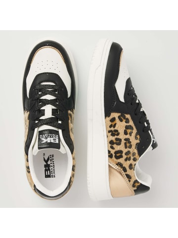 British Knights Sneaker Allure in schwarz/leopard/goldfarben