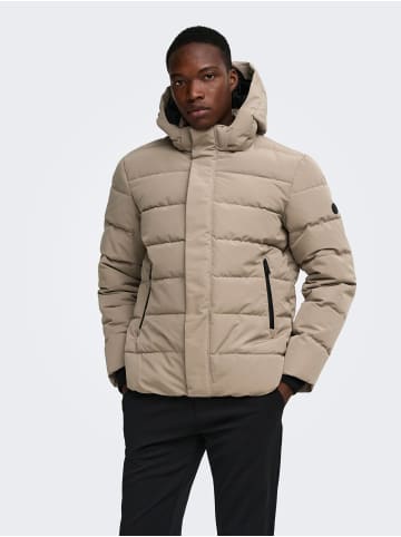 ONLY & SONS Daunenjacke in Desert Taupe 1