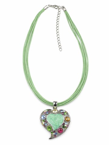 collezione alessandro Kurze Kette " Barcelona " in grün