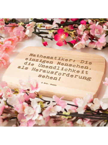 Mr. & Mrs. Panda Schneidbrett Spruch Mathematiker Unendlichkeit ... in Transparent