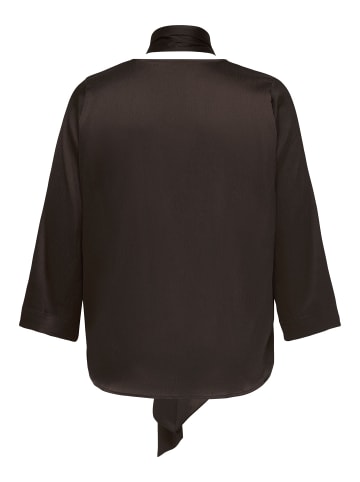 ONLY Carmakoma Bluse in Coffee Bean 1