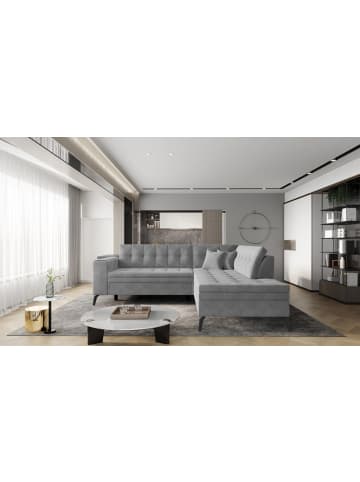 MF Design Lenny Recamiere Rechts in Stone -  (L) 210 x (B) 260 x (H) 93 cm