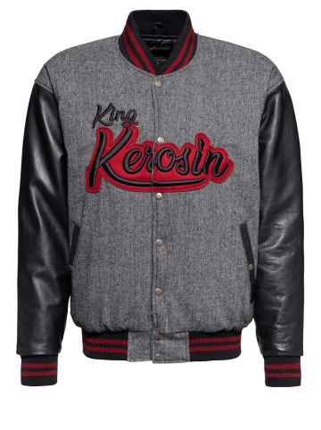 King Kerosin King Kerosin College Jacke King Kerosin in grau