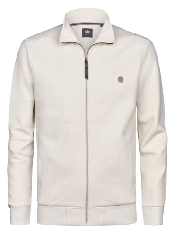 Petrol Industries Casual Strickjacke Destino in Weiß