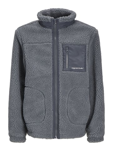 Jack & Jones Teddyfell Jacke in Stormy Weather
