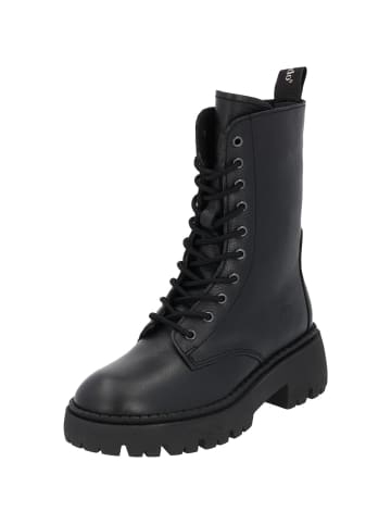 Palado Schnürstiefel Delos in Schwarz Struktur