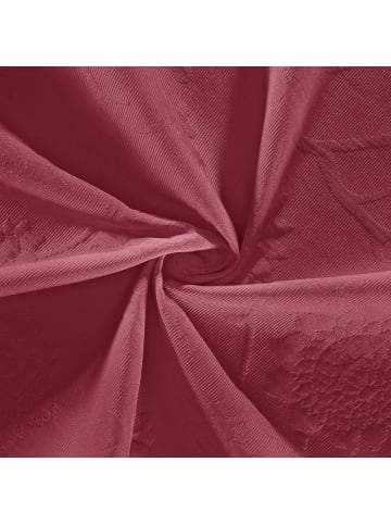 Erwin Müller Jacquard, Baumwollmischung Tischdecke Arnsberg in rot