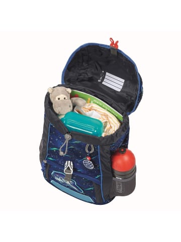 Step by Step Kinderrucksack KID REFLECT Star Shuttle Elio 3-tlg. in blau