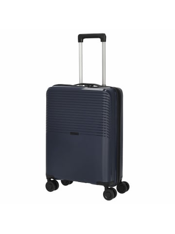 D&N Travel Line 4000 - 4-Rollen-Kabinentrolley S 55 cm in navy