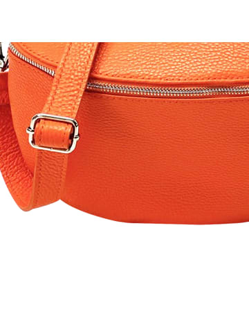 Florence Gürteltasche Leder orange ca. 29cm