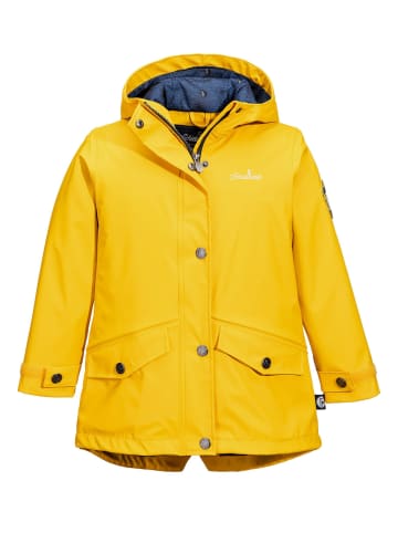 SCHIETWETTER Mädchen Regenjacke Parka in yellow