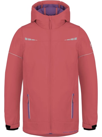 Normani Outdoor Sports Kinder Softshelljacke Galway in Rose