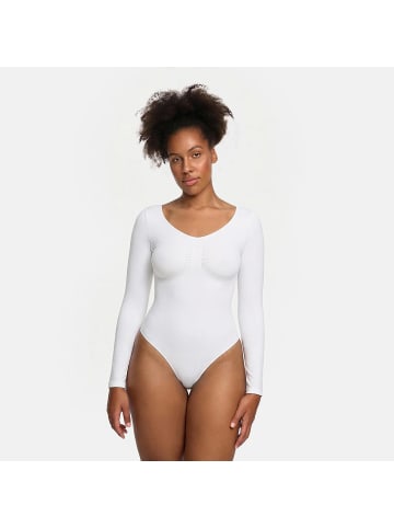 CFAB Figurformender Body mit Slip in Weiß