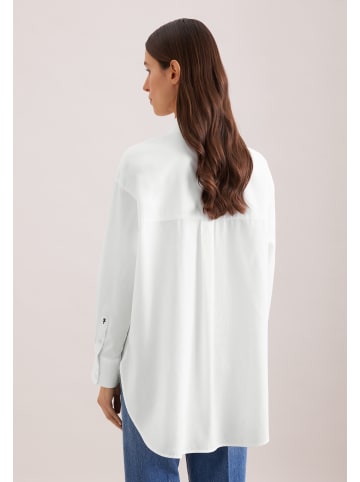 Seidensticker Hemdbluse Oversized in Weiß