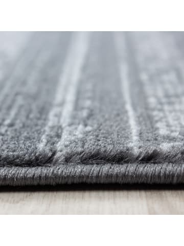KADIMA DESIGN Teppich Kurzflor Waschbar Einfarbig INN Strapazierfähig OEKO-TEX in Grau