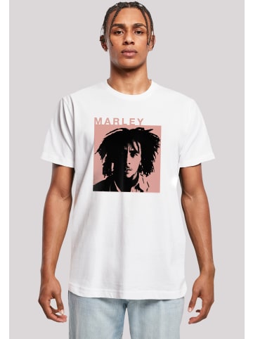 F4NT4STIC T-Shirt Bob Marley Reggae Music by Rock Off in weiß