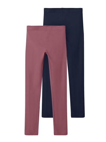 name it 2er-Pack Leggings in Deco Rose