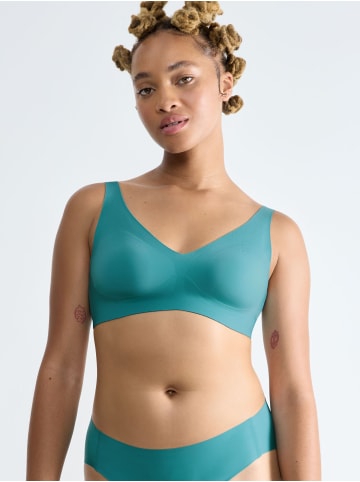 Sloggi Bügelloser BH ZERO Feel 2.0 Soft bra in QUIET TURQUOISE