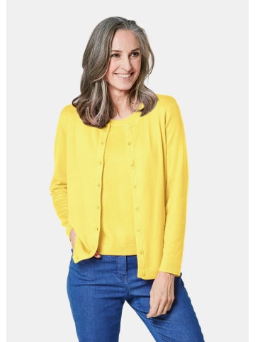 GOLDNER Kurzgröße:  Strickset in gelb