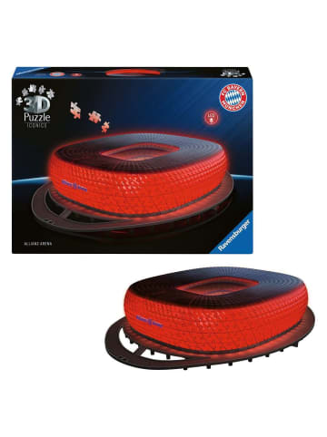 Ravensburger Ravensburger Puzzle 216 Teile Bauspiel Iconics: Allianz Arena - mit Licht in bunt