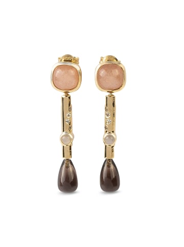 Carolin Stone 925/- Sterling Silber in gelb