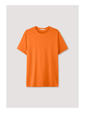 Hessnatur Slub Shirt in orange