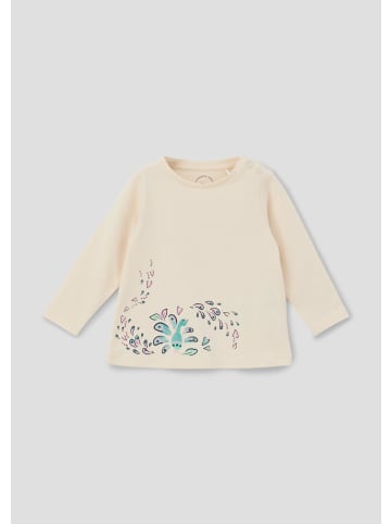 S. Oliver T-Shirt langarm in Beige