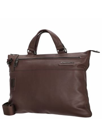 Piquadro Akron - Aktentasche 15.6" 42 cm in dark brown