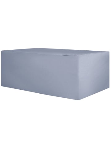 Beliani Regenschutzhülle CHUVA in Grau - (W) 255 x (H) 70 x (L) 180 cm