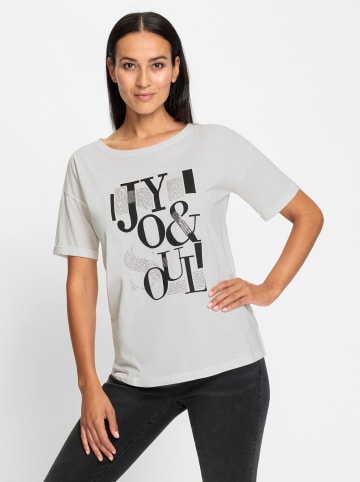 Heine Print-Shirt in ecru