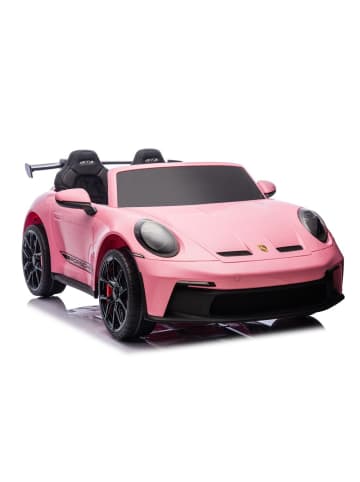 LEAN TOYS DK-P911 Porsche GT3 Pink Batteriebetriebenes Aufsitzauto