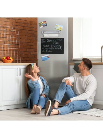 relaxdays 2er-Set: Folienschneider in Grau
