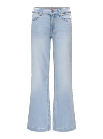 KIDS ONLY Flared Jeans Wide Fit KOGCALIFORNIA in light blue denim