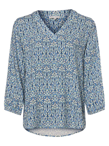 Marie Lund Blusenshirt in blau aqua