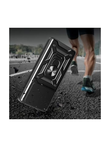 TechProtect Tech Protect Camshield Pro Hülle Schwarz Motorola Edge 60 Fusion in Schwarz