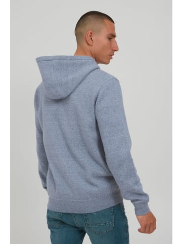 BLEND Kapuzensweatjacke in blau