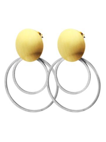 Adeliás Damen Ohrringe – Ohrstecker aus Edelstahl in silber