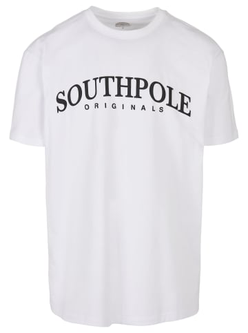 Southpole T-Shirts in white