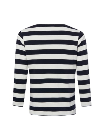 Franco Callegari Shirt in marine weiß