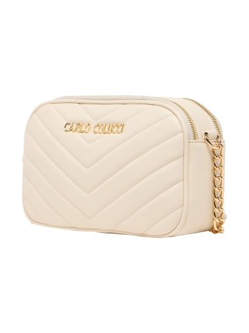 Carlo Colucci Umhängetasche Domaneggi in Creme