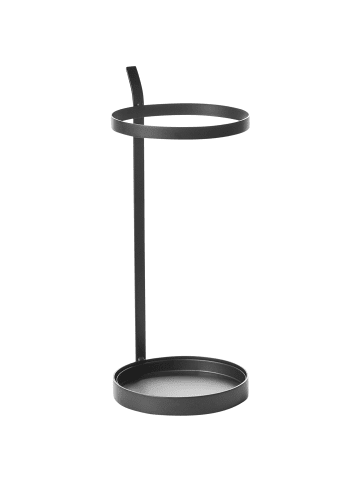 Beliani Schirmständer LOBAMBA in Schwarz - (W) 21 x (H) 50 x (L) 21 cm