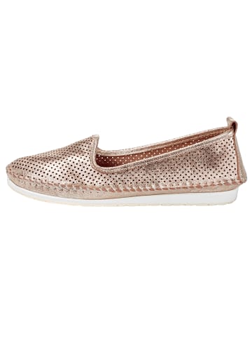 Andrea Conti Slipper in rosé-metallic