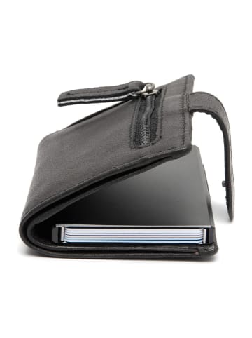 The Chesterfield Brand Kaunas Geldbörse RFID Schutz Leder 7.5 cm in black