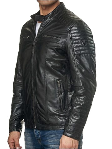 Tazzio Lederjacke "19709" - in Schwarz