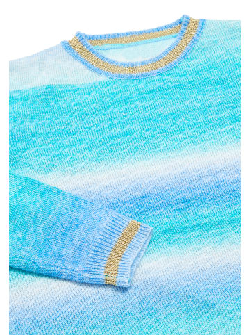 Sidona Damen Sweater in BLAU MEHRFARBIG